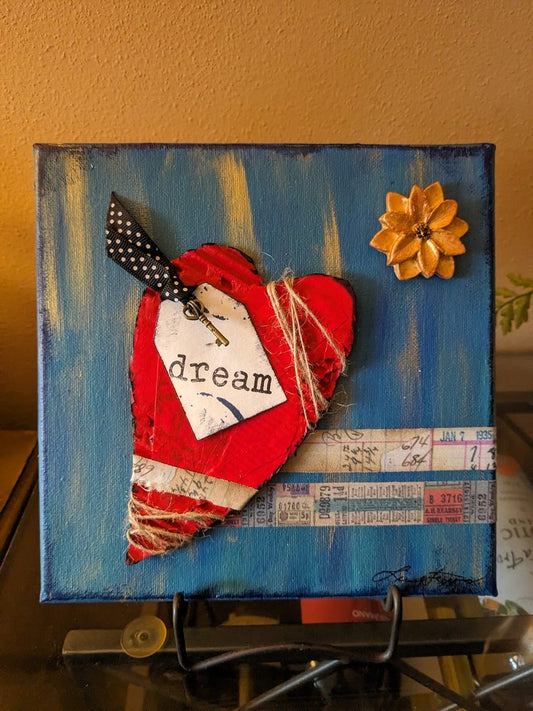 Dream Mixed Media Art