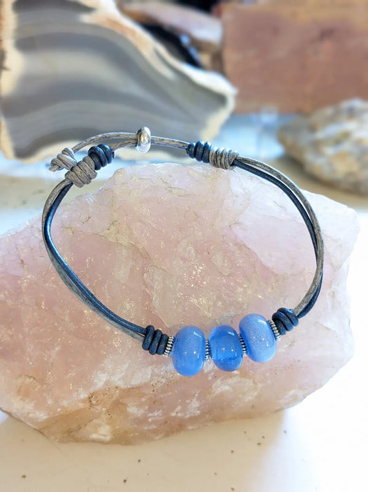 Blue on Blue Bracelet