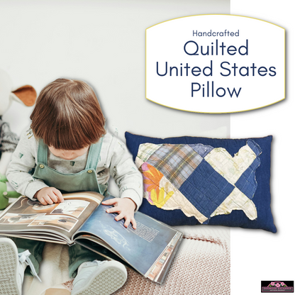 Quilted United States Pillow