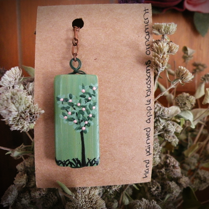 Spring Blossom Hand Painted Ornament