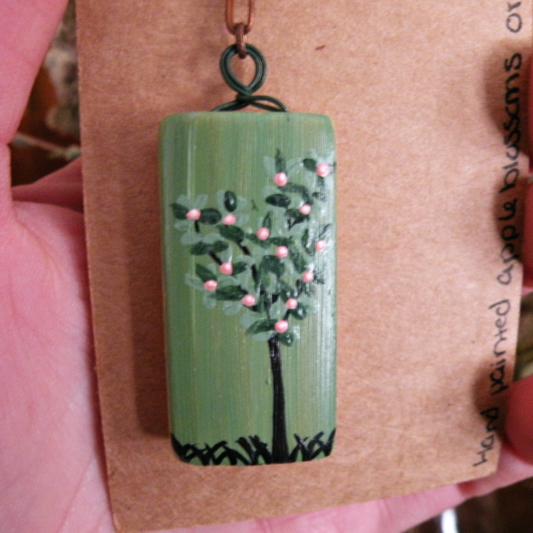 Spring Blossom Hand Painted Ornament