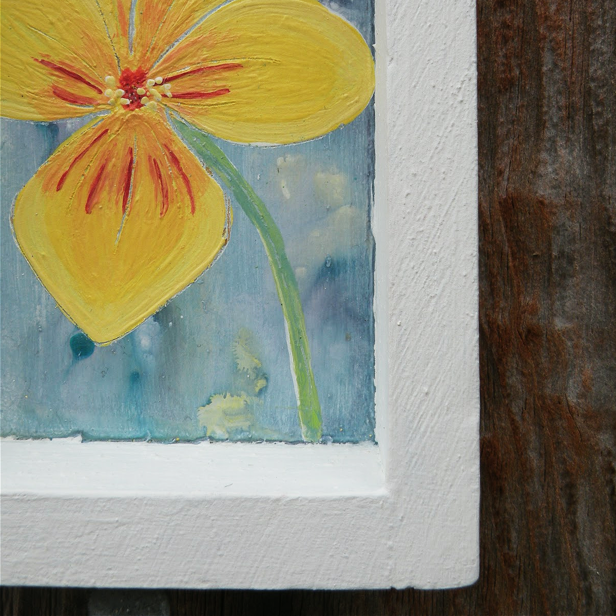 It Just Takes One - Hand Painted Flower Shadowbox