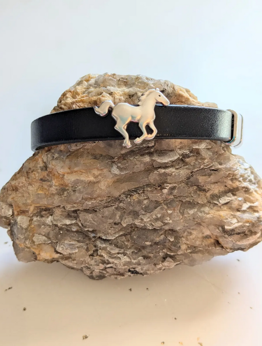 Wild Horses Leather Bracelet