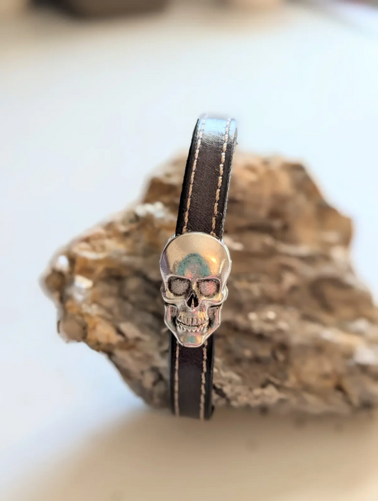 Men's Skull Clasp Bracelet